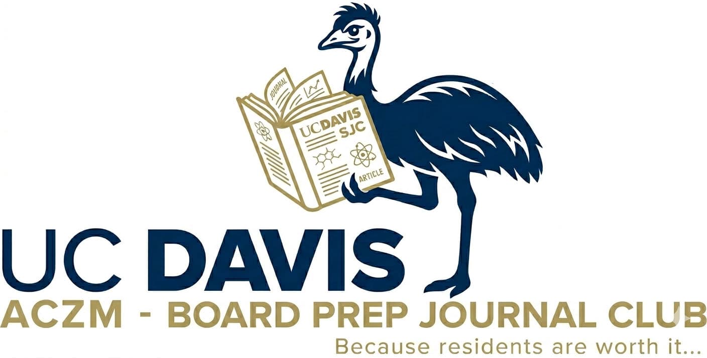 UC Davis ACZM Board Prep Journal Club